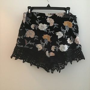 Floral shorts